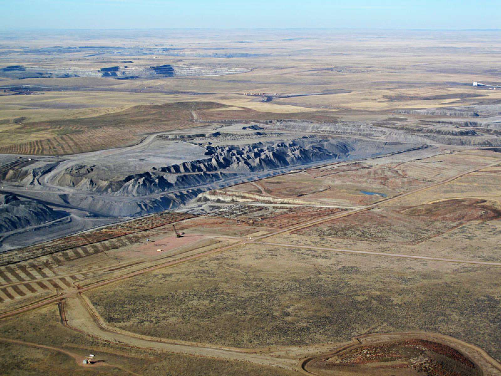 Green river strip mining in wy