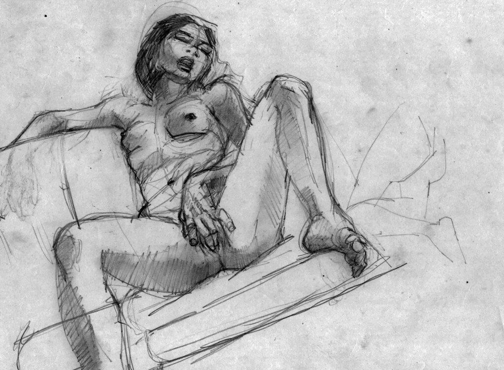 Black Sex Sketches - Sketches of nude women pussy . Porn pic.